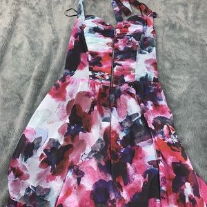 Guess floral mini dress